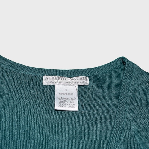 Alberto Makali Frayed Sequin Knit Top - Picture 5 of 5